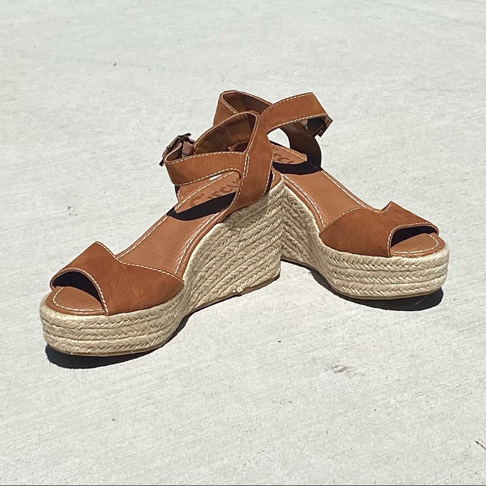 Circus by Sam Edelman Delilah Brown Espadrilles Wedges